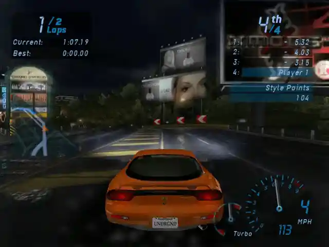 need for speed - underground